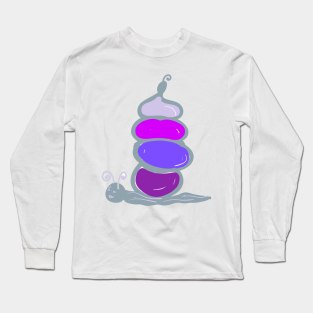 PURPLE SNAIL Long Sleeve T-Shirt